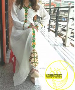 Ethiopian Traditional Dress Fashion ELELTA11