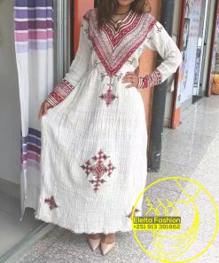 Ethiopian Traditional Dress Fashion ELELTA12