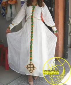 Ethiopian Traditional Dress Fashion ELELTA14