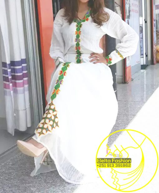 Ethiopian Traditional Dress Fashion ELELTA13