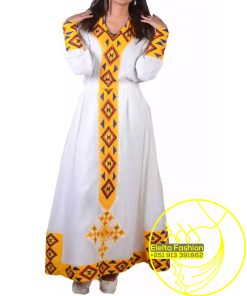 Ethiopian Traditional Dress Fashion ELELTA22