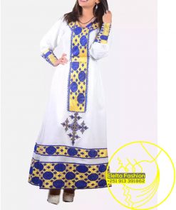 Ethiopian Traditional Dress Fashion ELELTA25