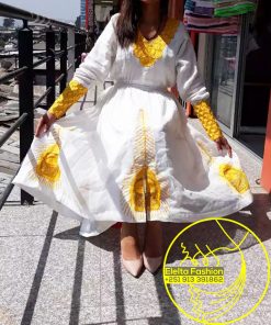 Ethiopian Traditional Dress Fashion ELELTA3