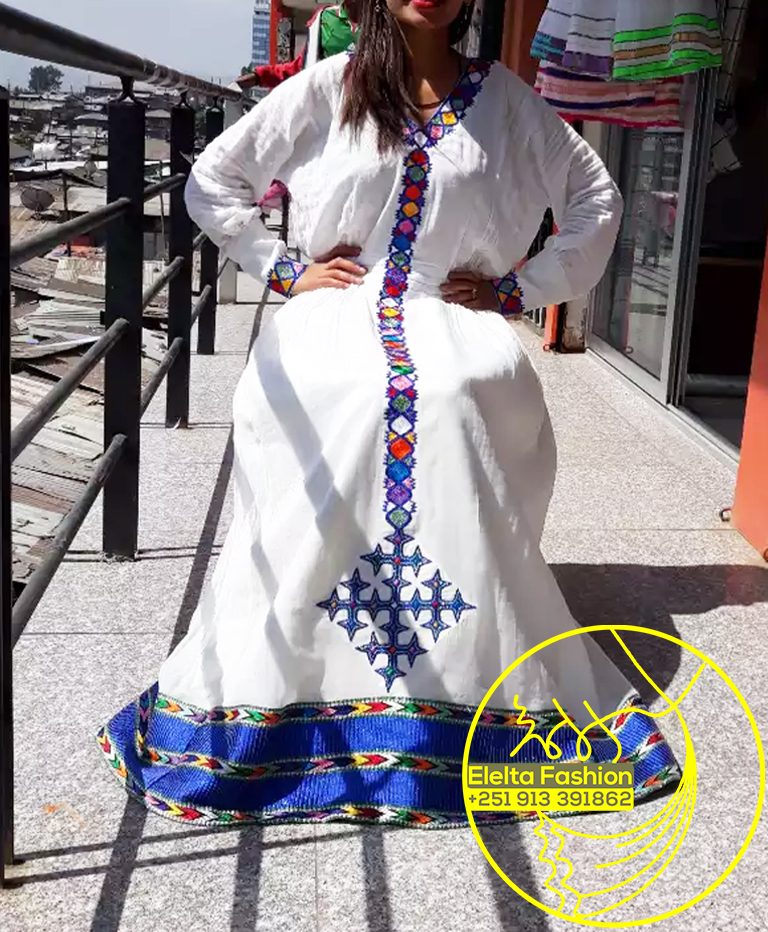 Ethiopian Traditional Dress Fashion ELELTA4