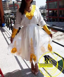 Ethiopian Traditional Dress Fashion ELELTA6