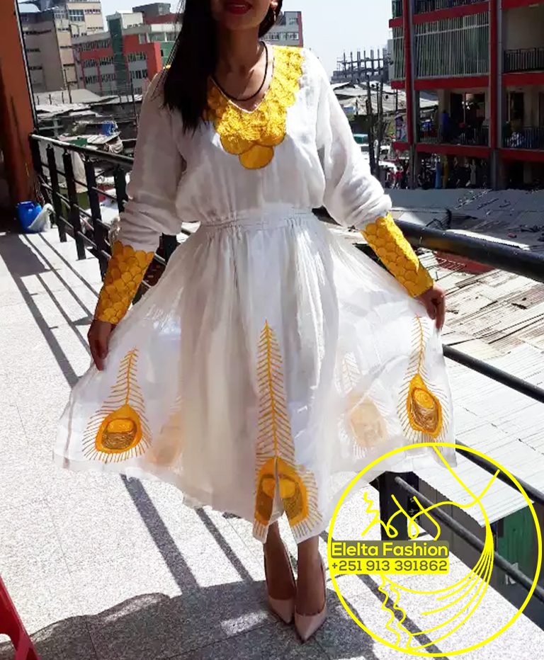 Ethiopian Traditional Dress Fashion ELELTA6