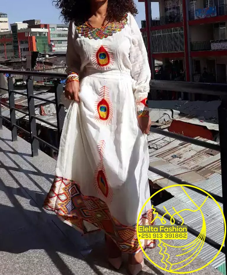 Ethiopian Traditional Dress Fashion ELELTA7